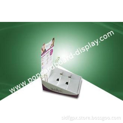 Cardboard Countertop display Counter Display Unit for Elect
